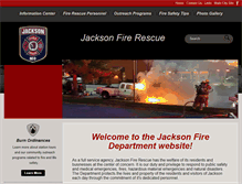 Tablet Screenshot of jacksonfire.org